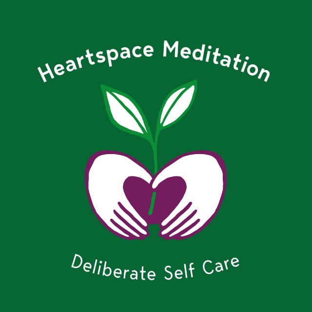 Soulful Sundown Green Logo Heartspace Meditation